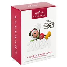 Load image into Gallery viewer, Hallmark Disney Mickey Mouse A Year of Disney Magic 2024 Ornament