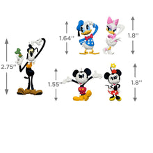 Load image into Gallery viewer, Hallmark Disney Mickey and Friends Forever Friends 2024 Ornament, Set of 5