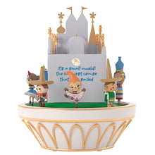 Load image into Gallery viewer, Hallmark Disney It's a Small World The Happiest Cruise That Ever Sailed 2024 Ornament With Sound and Motion