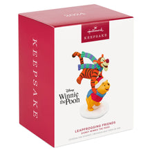 Load image into Gallery viewer, Hallmark Disney Winnie the Pooh Leapfrogging Friends 2024 Ornament