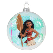 Load image into Gallery viewer, Hallmark Disney Moana of Motunui 2024 Glass Ornament
