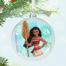Load image into Gallery viewer, Hallmark Disney Moana of Motunui 2024 Glass Ornament
