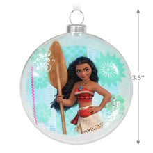 Load image into Gallery viewer, Hallmark Disney Moana of Motunui 2024 Glass Ornament