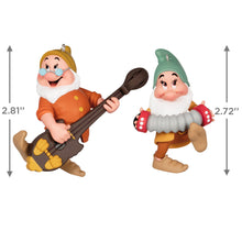Load image into Gallery viewer, Hallmark Disney Snow White and the Seven Dwarfs Bashful and Doc 2024 Ornaments, Set of 2