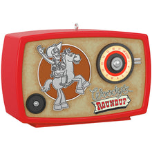 Load image into Gallery viewer, Hallmark Disney/Pixar Toy Story 2 Woody's Roundup Radio 2024 Ornament With Light and Sound
