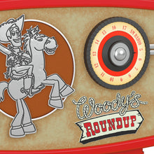 Load image into Gallery viewer, Hallmark Disney/Pixar Toy Story 2 Woody's Roundup Radio 2024 Ornament With Light and Sound