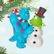 Load image into Gallery viewer, Hallmark Disney/Pixar Monsters, Inc. Sulley Builds a Snow-Mike 2024 Ornament