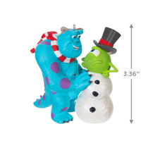 Load image into Gallery viewer, Hallmark Disney/Pixar Monsters, Inc. Sulley Builds a Snow-Mike 2024 Ornament