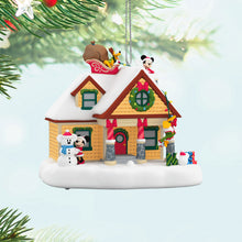 Load image into Gallery viewer, Hallmark Disney Mickey Mouse The Merriest House in Town 2024 Musical Ornament With Light
