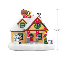 Load image into Gallery viewer, Hallmark Disney Mickey Mouse The Merriest House in Town 2024 Musical Ornament With Light