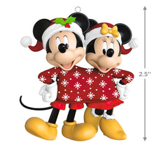 Load image into Gallery viewer, Hallmark Disney Mickey and Minnie Sweater-Sharing Sweethearts 2025 Ornament *coming in Oct