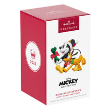 Load image into Gallery viewer, Hallmark Disney Mickey and Friends Bone-afide Besties 2025 Ornament *coming in Oct