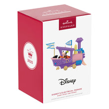 Load image into Gallery viewer, Hallmark Disney Mickey and Friends Disney's Electrical Parade 2025 Musical Ornament With Light