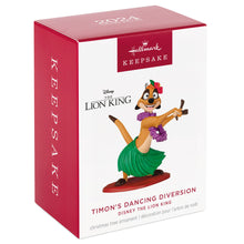 Load image into Gallery viewer, Hallmark Disney The Lion King Timon's Dancing Diversion 2024 LTD Ornament