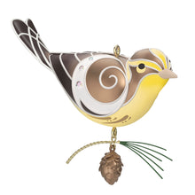 Load image into Gallery viewer, Hallmark The Beauty of Birds Lady Blackburnian Warbler 2025 LTD Ornament