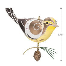 Load image into Gallery viewer, Hallmark The Beauty of Birds Lady Blackburnian Warbler 2025 LTD Ornament