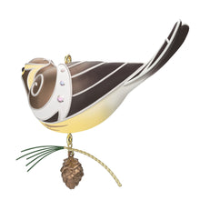 Load image into Gallery viewer, Hallmark The Beauty of Birds Lady Blackburnian Warbler 2025 LTD Ornament