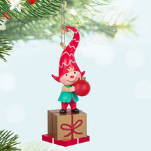 Load image into Gallery viewer, Hallmark Gnome for Christmas Ginger's Favorite Gift 2024 LTD Ornament
