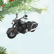 Load image into Gallery viewer, Hallmark Indian® Motorcycle Chief Dark Horse 2024 Metal Ornament