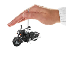 Load image into Gallery viewer, Hallmark Indian® Motorcycle Chief Dark Horse 2024 Metal Ornament