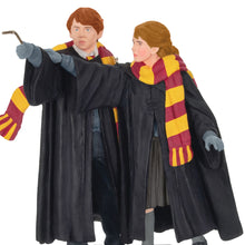 Load image into Gallery viewer, Hallmark Harry Potter and the Chamber of Secrets™ Collection Ron Weasley™ and Hermione Granger™ Ornament With Light and Sound