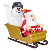 Load image into Gallery viewer, Hallmark Frosty the Snowman™ Frosty and Santa 2024 Ornament