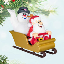 Load image into Gallery viewer, Hallmark Frosty the Snowman™ Frosty and Santa 2024 Ornament