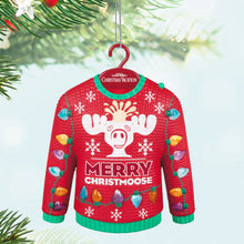 Load image into Gallery viewer, Hallmark National Lampoon’s Christmas Vacation™ Ugly Sweater 2024 Musical Ornament With Light
