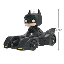 Load image into Gallery viewer, Hallmark DC™ 1989 Batman™ in His Batmobile™ Funko POP!® 2024 Ornament