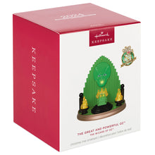 Load image into Gallery viewer, Hallmark The Wizard of Oz™ The Great and Powerful Oz™ 2024 Ornament With Light and Sound