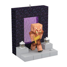 Load image into Gallery viewer, Hallmark Minecraft Nether Portal 2024 Ornament With Light