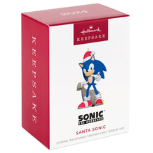Load image into Gallery viewer, Hallmark Sonic the Hedgehog™ Santa Sonic 2024 Ornament