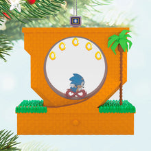 Load image into Gallery viewer, Hallmark Sonic the Hedgehog™ Sonic Collecting Rings 2024 Ornament With Light, Sound and Motion