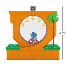 Load image into Gallery viewer, Hallmark Sonic the Hedgehog™ Sonic Collecting Rings 2024 Ornament With Light, Sound and Motion
