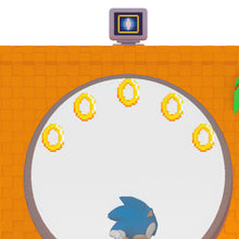 Load image into Gallery viewer, Hallmark Sonic the Hedgehog™ Sonic Collecting Rings 2024 Ornament With Light, Sound and Motion