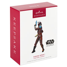 Load image into Gallery viewer, Hallmark Star Wars: Ahsoka™ Sabine Wren™ 2024 Ornament