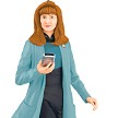Load image into Gallery viewer, Hallmark Star Trek™: The Next Generation Dr. Beverly Crusher 2024 Ornament