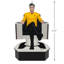Load image into Gallery viewer, Hallmark Star Trek™: Strange New Worlds Captain Christopher Pike 2024 Ornament With Sound