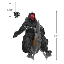 Load image into Gallery viewer, Hallmark Star Wars: The Phantom Menace™ 25th Anniversary Darth Maul™ and Sith Probe Droid™ 2024 Ornaments, Set of 2