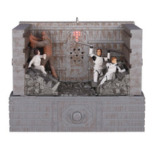 Load image into Gallery viewer, Hallmark Star Wars: A New Hope™ "Shut Down the Garbage Mashers!" 2024 Ornament With Light, Sound and Motion