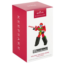 Load image into Gallery viewer, Hallmark Hasbro® Transformers™ Holiday Optimus Prime 2024 Ornament