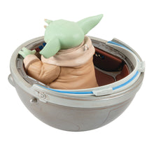 Load image into Gallery viewer, Hallmark Star Wars: The Mandalorian™ Grogu™ in Hovering Pram 2024 Ornament With Light, Sound and Motion
