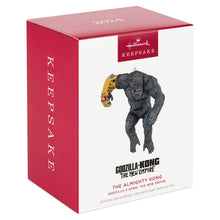 Load image into Gallery viewer, Hallmark Godzilla x Kong: The New Empire The Almighty Kong 2024 Ornament