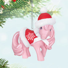 Load image into Gallery viewer, Hallmark Hasbro® My Little Pony Winter Chic Cotton Candy™ 2024 Ornament