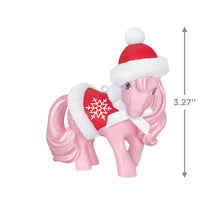 Load image into Gallery viewer, Hallmark Hasbro® My Little Pony Winter Chic Cotton Candy™ 2024 Ornament