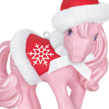 Load image into Gallery viewer, Hallmark Hasbro® My Little Pony Winter Chic Cotton Candy™ 2024 Ornament