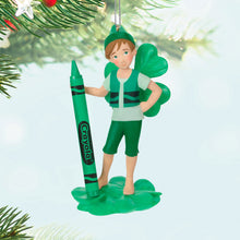Load image into Gallery viewer, Hallmark Crayola® Shamrock Fairy 2024 Ornament
