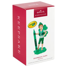Load image into Gallery viewer, Hallmark Crayola® Shamrock Fairy 2024 Ornament