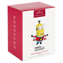Load image into Gallery viewer, Hallmark Minions Kevin Decks the Halls 2024 Ornament With Sound