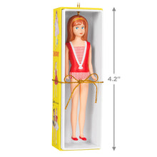 Load image into Gallery viewer, Hallmark Barbie™ 60th Anniversary Barbie's Little Sister, Skipper™ 2024 Ornament
